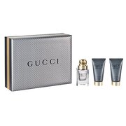 Gucci Made to Measure dāvanu komplekts, tualetes ūdens 90 ml + balzams pēc skūšanās 75 ml + dušas želeja 50 ml