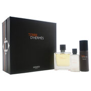 Hermes Terre D'Hermes Parfum dāvanu komplekts, aromatizēts ūdens 75 ml + pēcskūšanās līdzeklis 40 ml + skūšanās putas 50 ml