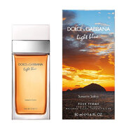 Dolce & Gabbana gaiši zils saulriets Salina tualetes ūdenī