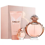 Paco Rabanne Olympéa dāvanu komplekts, aromatizēts ūdens 80 ml + ķermeņa losjons 100 ml + aromatizēts ūdens 6 ml