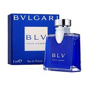 Bvlgari BLV Homme tualetes ūdens, 5 ml