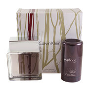 Calvin Klein Euphoria for Men dāvanu komplekts, tualetes ūdens 100ml + dezodorants 75g (Ceļojuma komplekts)