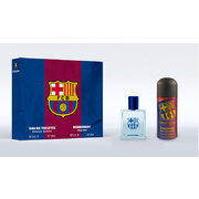 EP Line FC Barcelona dāvanu komplekts, tualetes ūdens 100ml + dezodorants aerosols 150ml