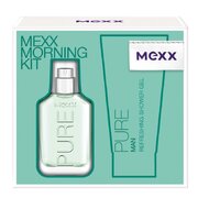 Mexx Pure for Men dāvanu komplekts, tualetes ūdens 30ml + dušas želeja 50ml