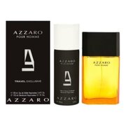 Azzaro Silver Black dāvanu komplekts, tualetes ūdens 100ml + dezodorants 150ml