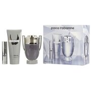 Paco Rabanne Invictus dāvanu komplekts, tualetes ūdens 100 ml + tualetes ūdens 10 ml + dušas želeja 100 ml