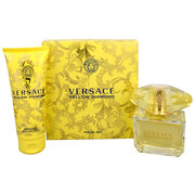 Versace Yellow Diamond dāvanu komplekts, tualetes ūdens 90ml + ķermeņa losjons 100ml (ceļojumu komplekts)