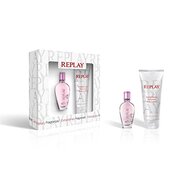 Replay Jeans Spirit! Her Gift komplektam, tualetes ūdens 20ml + ķermeņa losjons 100ml