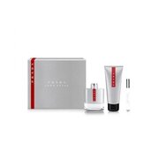 Prada Luna Rossa dāvanu komplekts, tualetes ūdens 100 ml + tualetes ūdens 10 ml + dušas želeja 100 ml