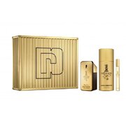 Paco Rabanne 1 Million dāvanu komplekts, tualetes ūdens 50 ml + tualetes ūdens 10 ml + aerosols 150 ml