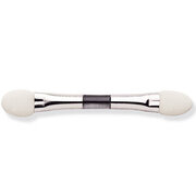 Divpusējs acu ēnu aplikators balts (Eyeshadow Double Applicator Quattro Box)