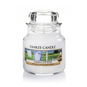 Aromātiskā svece Classic mazā Clean Cotton 104 g
