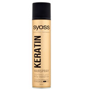 Matu laka neredzamai īpaši spēcīgai fiksācijai Keratin 4 (matu laka) 300 ml
