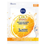 Tekstila 10 minūšu maska Q10 Plus C (10 Minutes Sheet Mask) 1 gab