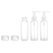 Ceļojumu pudelīšu komplekts kosmētikai (Travel Containers Set) 5 gab