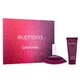 Calvin Klein Euphoria Woman dāvanu komplekts, aromatizēts ūdens 100ml + ķermeņa losjons 100ml