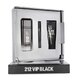 Carolina Herrera 212 VIP Men Black Gift komplekts parfimēts ūdens 100ml + dušas želeja 100ml + parfimēts ūdens 10ml