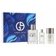 Giorgio Armani Acqua di Gio pour Homme dāvanu komplekts, tualetes ūdens 100ml + tualetes ūdens 15ml + dezodorants 75ml