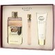 Gucci Guilty dāvanu komplekts parfimērijas ūdens 90ml + smaržūdens 10ml + ķermeņa losjons 50ml