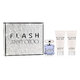 Jimmy Choo Flash dāvanu komplekts, aromatizēts ūdens 100 ml + ķermeņa losjons 100 ml + dušas želeja 100 ml