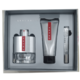 Prada Luna Rossa dāvanu komplekts, tualetes ūdens 100 ml + tualetes ūdens 10 ml + dušas želeja 100 ml - tikai bojāts iepakojums