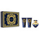 Versace Dylan Blue pour Femme dāvanu komplekts, aromatizēts ūdens 50ml + ķermeņa losjons 50ml + dušas želeja 50ml