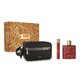 Versace Eros Flame dāvanu komplekts, aromatizēts ūdens 100ml + parfimēts ūdens 10ml + maisiņš