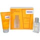 Mexx Energizing Woman dāvanu komplekts, tualetes ūdens 15ml + dušas želeja 50ml