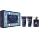  Versace Dylan Blue dāvanu komplekts, tualetes ūdens 50 ml + dušas želeja 50 ml + balzams pēc skūšanās 50 ml