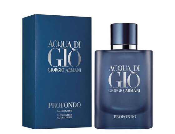 Giorgio armani acqua di gio profondo parfémovaná voda 75ml - rozbalený produkt - Giorgio Armani Acqua di Gio Profondo Parfémovaná voda 75ml - Rozbalený produkt