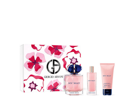 Giorgio armani my way darčeková sada, parfémovaná voda 90ml + parfémovaná voda 15ml + telové mlieko 50ml - Giorgio Armani My Way Darčeková sada, parfémovaná voda 90ml + parfémovaná voda 15ml + telové mlieko 50ml