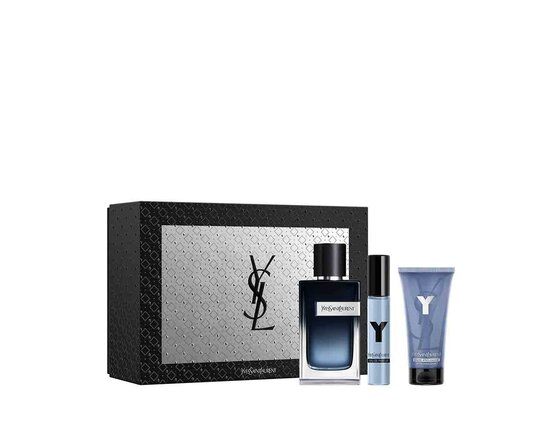 Yves saint laurent y darčeková sada, parfémovaná voda 100ml + parfémovaná voda 10ml + balzám po holení 50ml - Yves Saint Laurent Y edp 100 ml set
