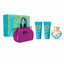 Miniatūra: Versace pour femme dylan turquoise  darčeková sada, toaletná voda 100ml + telové mlieko 100ml + sprchový gél 100ml + kozmetická taška - Versace Pour Femme Dylan Turquoise edt 100ml set